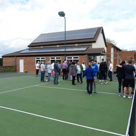 Tennis Shelter at SiD